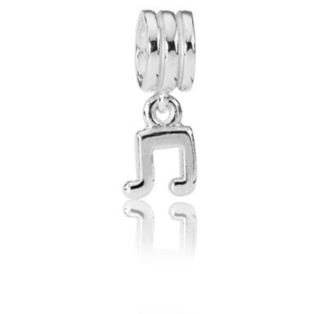 Music note pandora charm